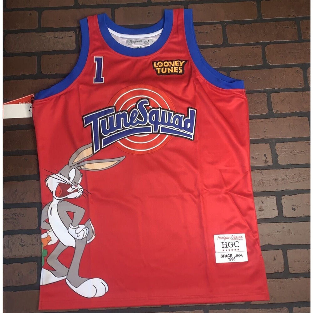 LOONEY TUNES‎ TUNESQUAD Basketball Jersey~Never Worn~ L